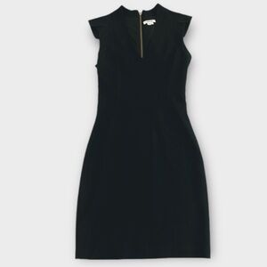 Helmut Lang Women’s Dress Size 0 Wool Blend Sheath Quiet Luxury Designer